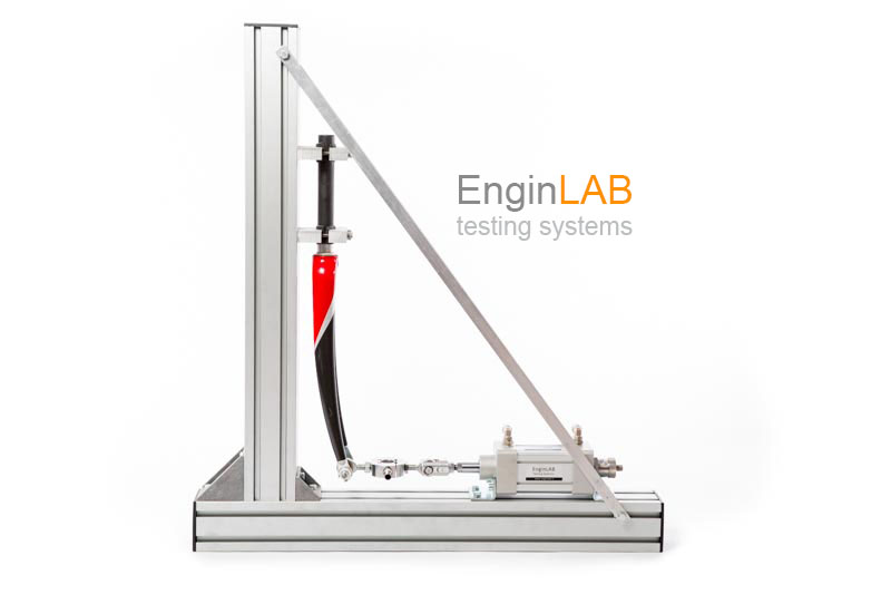 Bike fatigue test frame